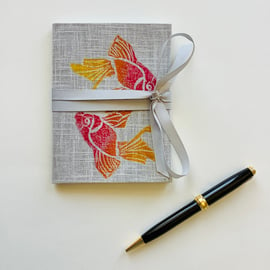 Red and Yellow Koi Fish wellness journal