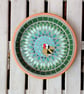 Goldfinch Feathered Friend Mosaic Bird Bath - Image 2