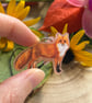 Adorable Red Fox Acrylic Charm - Image 3
