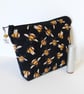 Make up bag, bees - Image 1