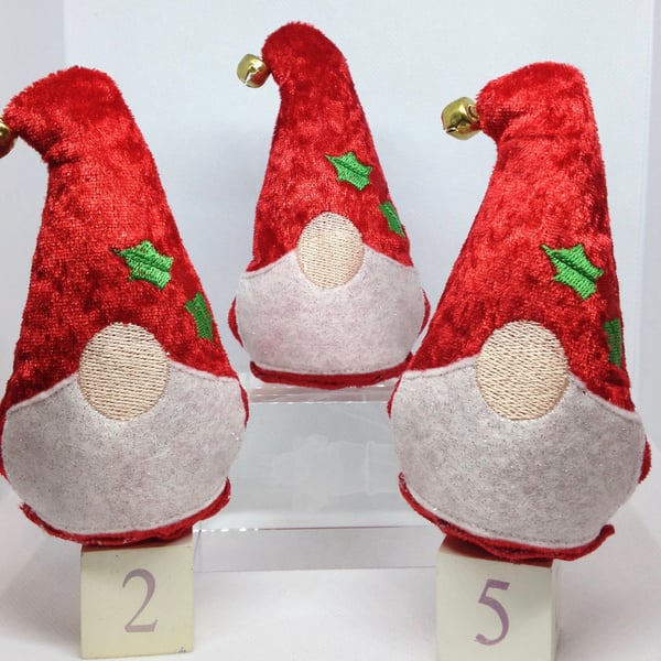 Christmas Gnome Decoration (Red) PB9