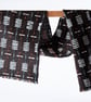 Lush lambswool scarf - double-sided dots and dashes - Image 3