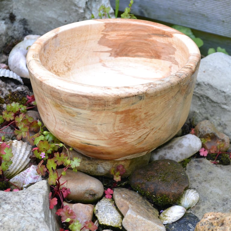 Wooden Bowl crafted from Eucalyptus.