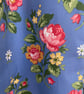 Floral shopper made from Laura Ashley blue 'Garden Posy' fabric - Image 3