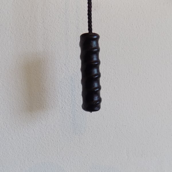 Ribbed Light Pull .........................Wrought Iron (Forged Steel) & Cord.