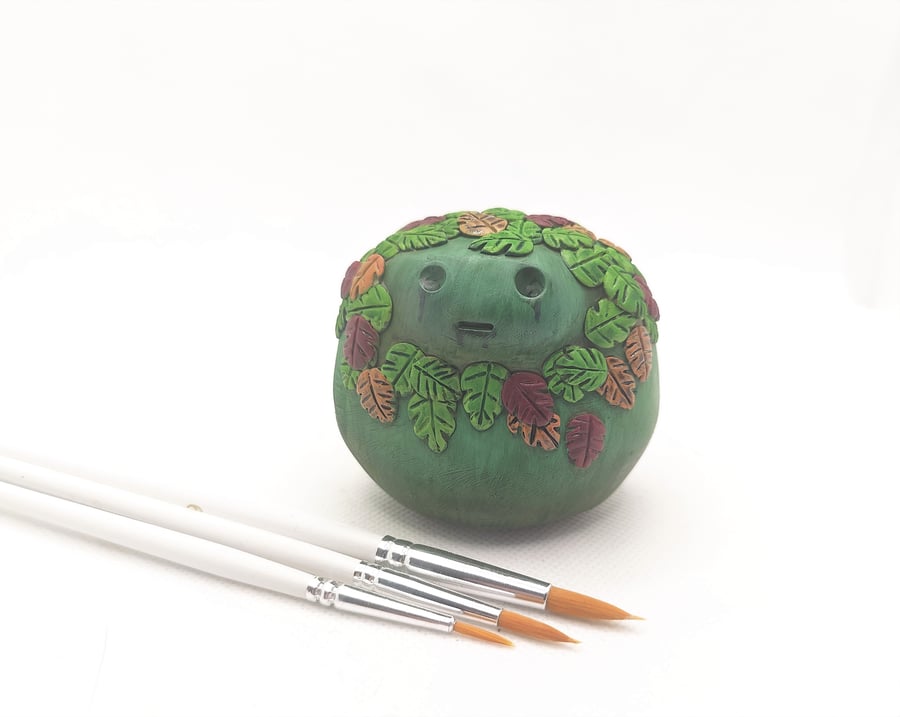 OOAK Handmade Forest Spirit Figure  Mixed Media Fantasy Art