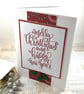 Christmas card - swirly text - Image 6