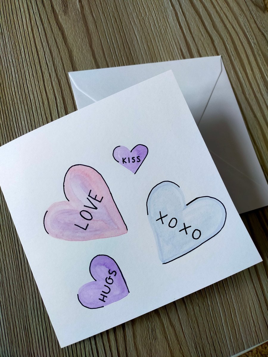 Love Heart Card 
