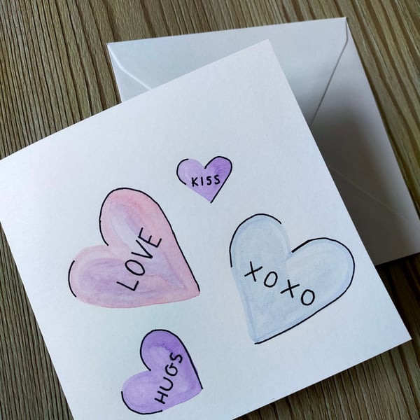 Love Heart Card 