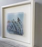 Grasses framed art glass panel - Image 3