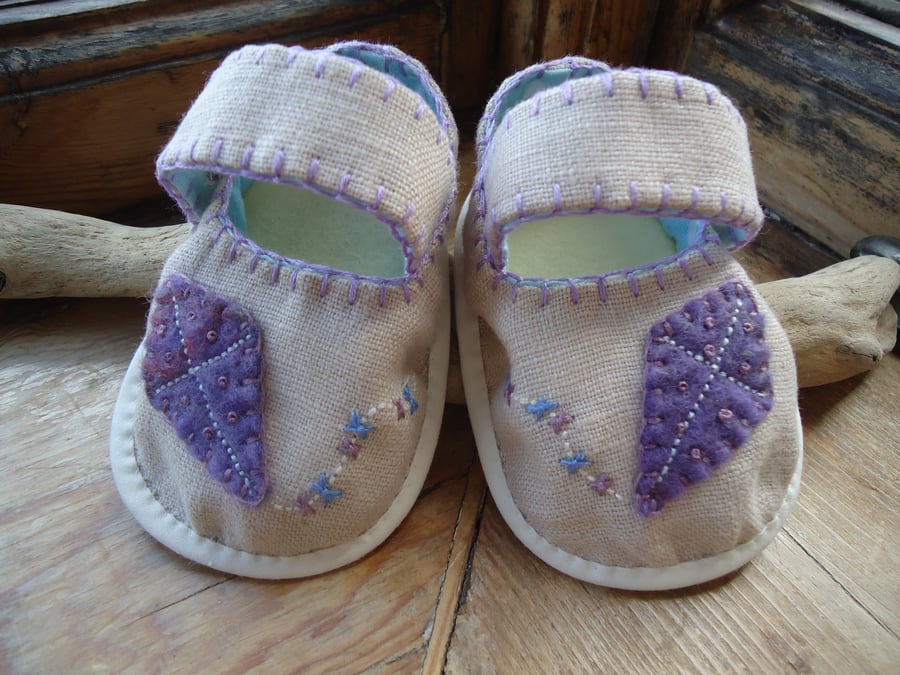 Purple Kite Baby Shoes