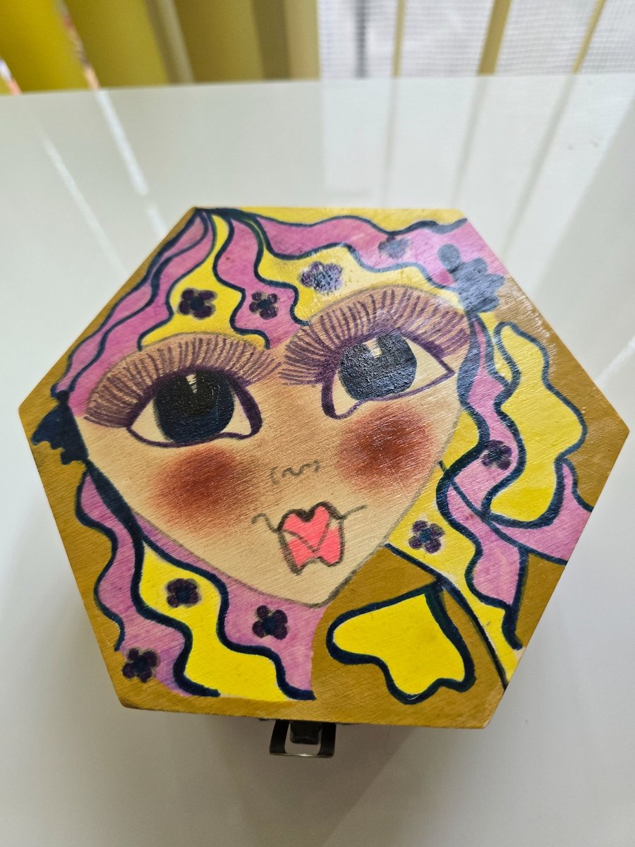 Fairy Wooden Jewellery Box