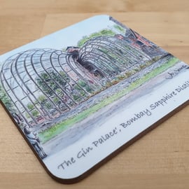 Gin Palace, Bombay Sapphire Distillery Coaster