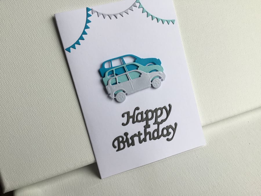 ‘Cars’ Birthday card. CC57
