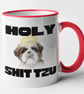 Holy Shit Tzu Mug Funny Novelty Shih Tzu Dog Coffee Cup Pun Joke Dog Owner Gift  - Image 5
