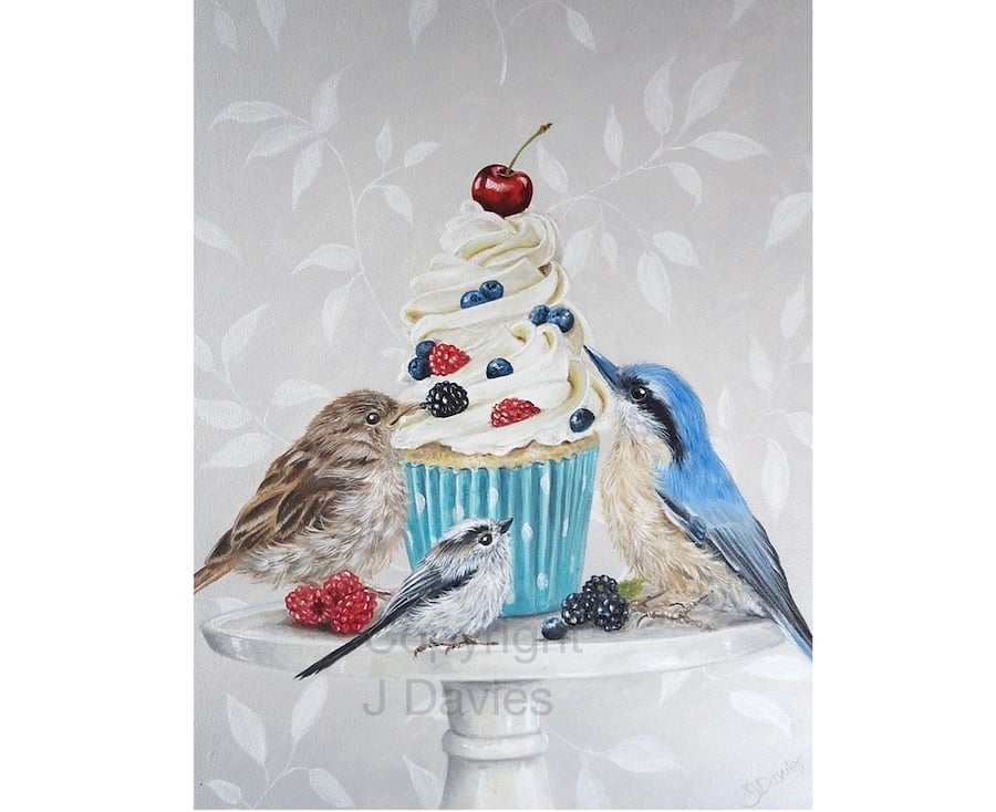 Cup Cake, Giclee Print