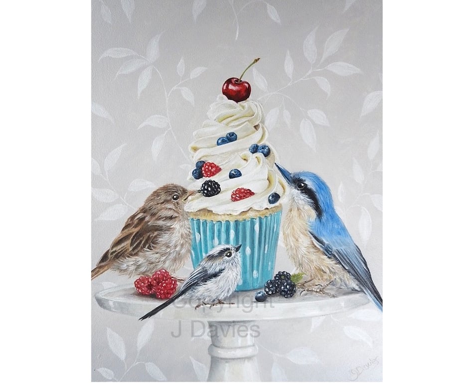 Cup Cake, Giclee Print