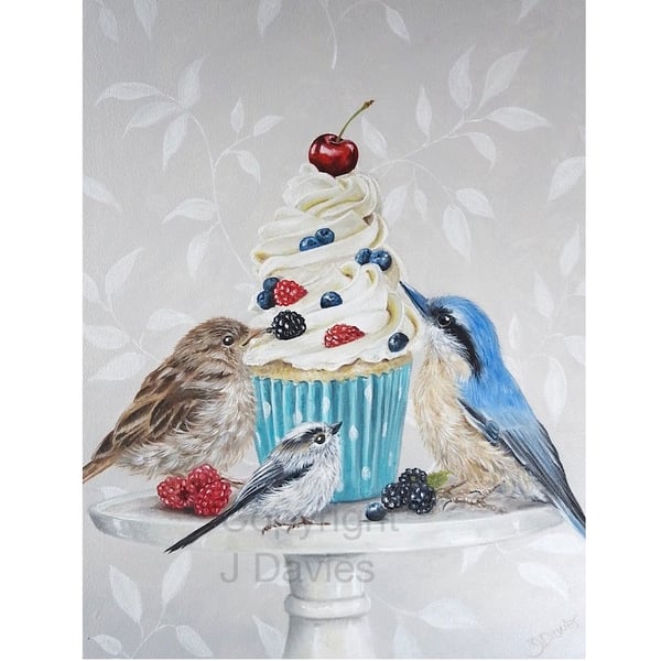 Cup Cake, Giclee Print