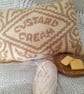 Custard Cream Crochet Cushion Graph Pattern Only  - Image 2