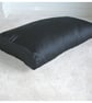 Tempur Original Neck Contour Pillow COVER ONLY 100% Cotton Black Medium 50cm
