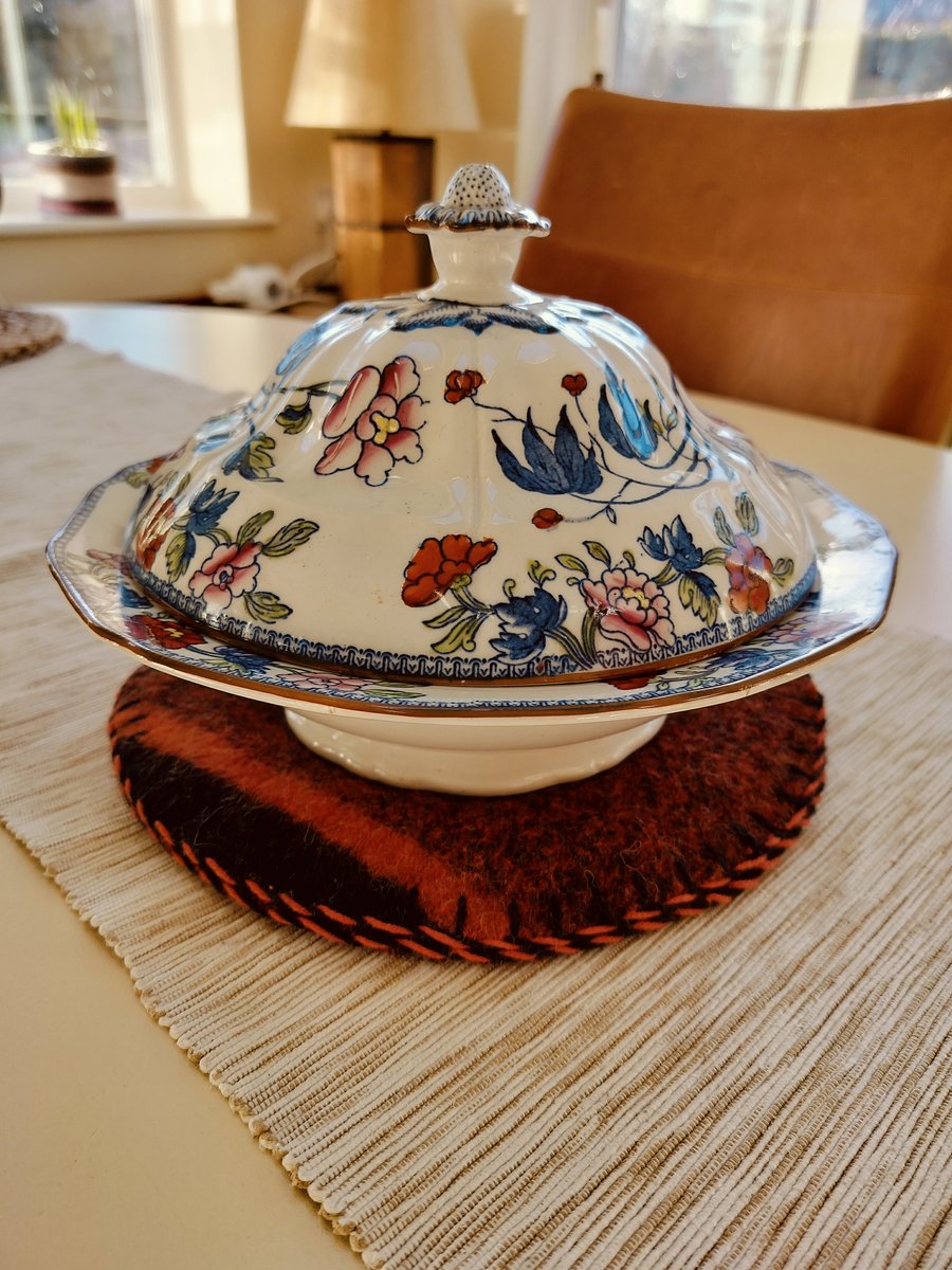 Felted lambswool extra thick tablemat