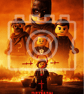The Batman LEGO-Inspired A4 Art Print - Gotham Movie Poster Style Wall Art