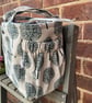 Black Tree Drawstring Insulated Lunch Bag - Image 3