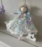 Beautiful handmade flower fairy, children's room decor, fairy lover gift  - Image 6