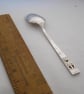 Zero F-s Given, Rude Sweary Handstamped Floral Coffee Spoon - Image 4