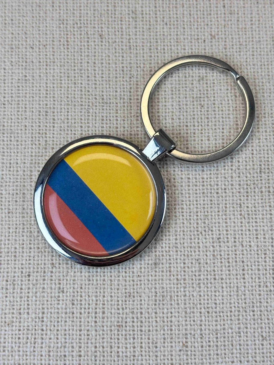 Columbia Flag Keyring