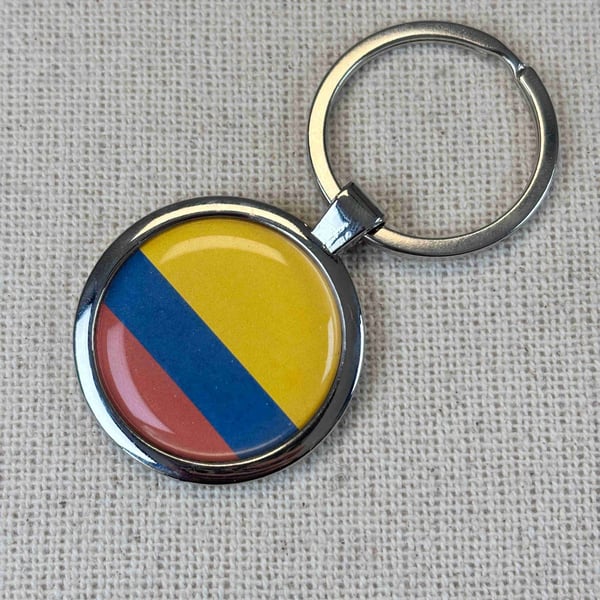 Columbia Flag Keyring