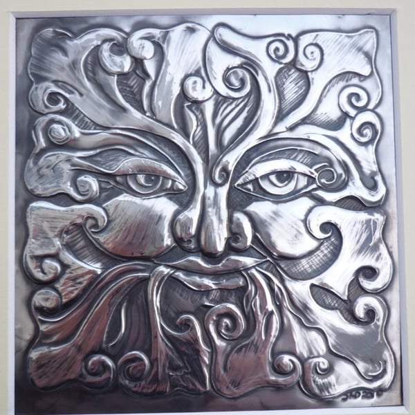 Green man wall art