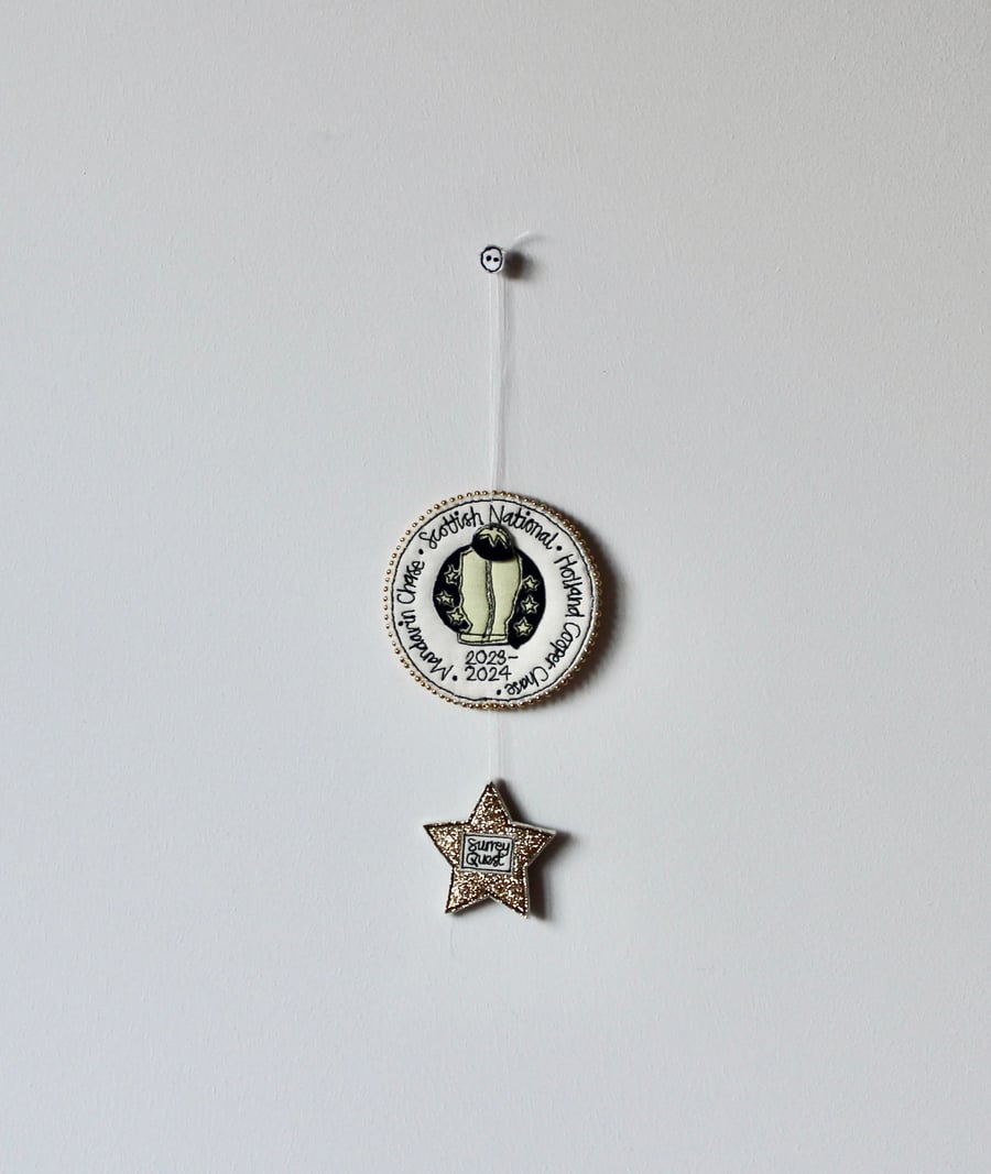 Special Order for A.M. - 'Surrey Quest' - Hanging Bauble Decorations