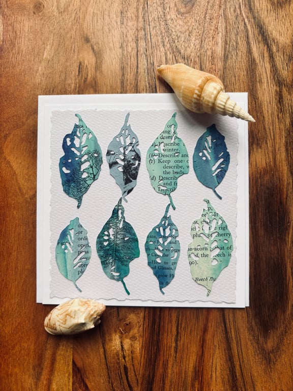 Verdigris Foliage 4 - with envelope