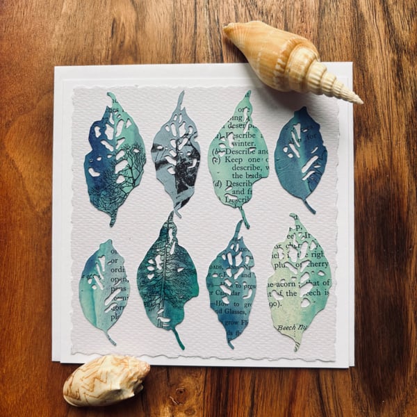 Verdigris Foliage 4 - with envelope