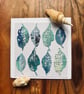 Verdigris Foliage 4 - with envelope