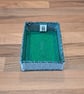 Desk tray - green and grey mix pattern  - Image 2