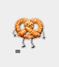 Funny Snarky Vinyl Sticker For Adults - Pretzel