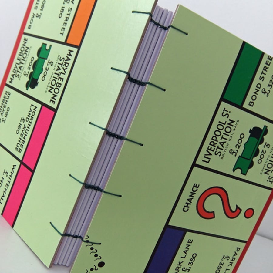 Handmade Monopoly Journal 