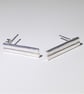 Handmade Sterling Silver Stud Earrings (ERSSSTBA2) - UK Free Post - Image 4