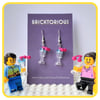 Lego Cocktail Earrings