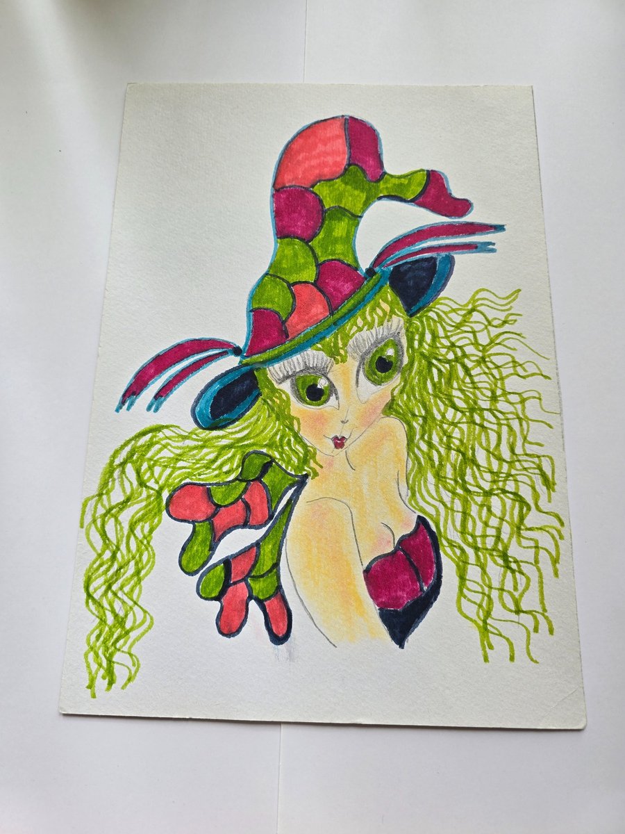 Fairy Witch Drawing 