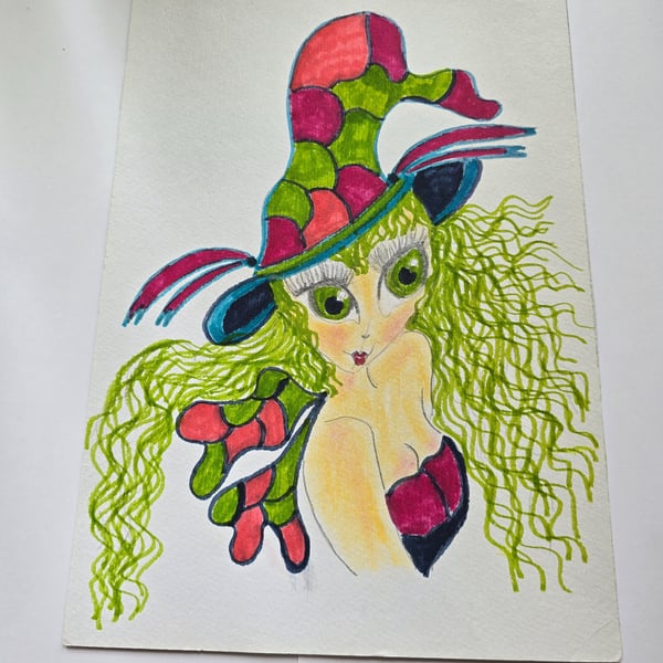 Fairy Witch Drawing 