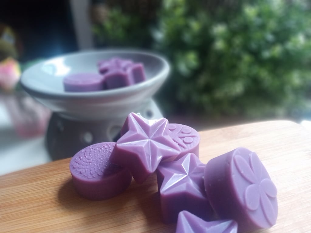 Sweet Fig & Bergamot Wax Melts 42g - Vegan Soy Wax - Hand poured in Edinburgh