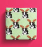 Boston Terrier Dog Christmas wrapping paper - Image 2