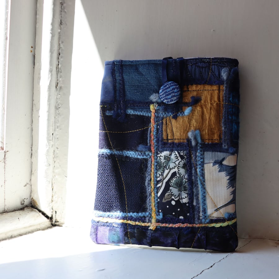 Kindle case in mixed textiles - Gigha