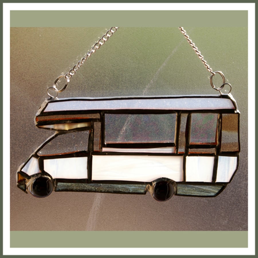 *Reserved for Paula* Motorhome Autotrail Cheyenne 585 Stained Glass Suncatcher