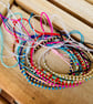 Silk and Beaded Friendship Bracelets  - Image 2