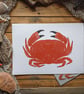 Cromer crab print A3