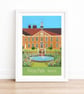 Priory Park Reigate travel poster print by Susie West - Image 2